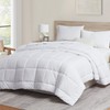 Quilted Down Alternative Comforter - King Size, All Season White