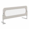 Foldable Baby Bed Rail Guard, 180° Flip Down Adjustable Toddler
