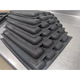 6 PACK 15.5” SUBS Silform Style Sub Sandwich Silicone Baking Mat Bread Mold Form
