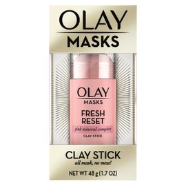 Olay Fresh Reset Pink Mineral Complex Clay Face Mask Stick, 1.7 oz