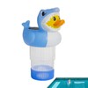 Solar Chlorine Floater - Smart Floating Pool Chlorine Dispenser,Energy-Saving Dispenser