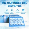 Bashtastic 102 Bingo Boxes XXL - Bingo Boxes XXL Blue