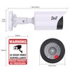 BNT Dummy Fake Camera, Surveillance Security CCTV Dome Camera, with