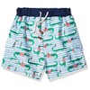 Mud Pie Bañador de cocodrilo Pirata para niño, Multi, 4