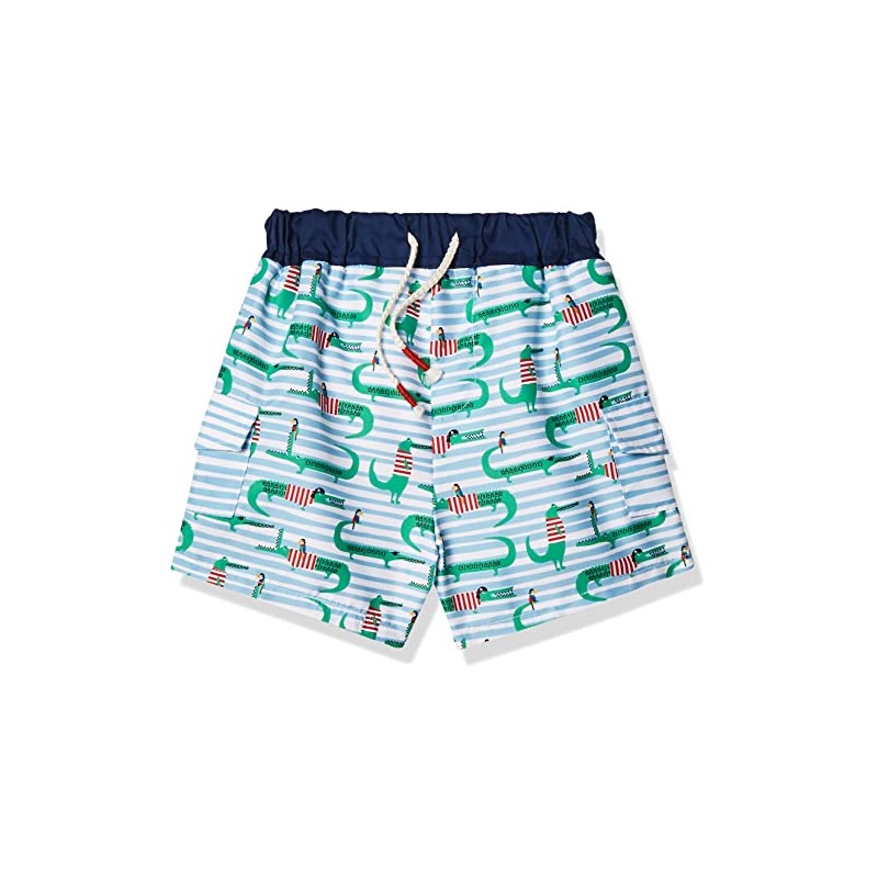 Mud Pie Bañador de cocodrilo Pirata para niño, Multi, 4