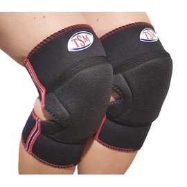 TSM 88 Basic Knee Pads Sports Bandage, Unisex, 2150-XL, Black, XL