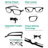 (Must Buy Both Eye) Black-Right Eye +2.75 Reading Glasses with