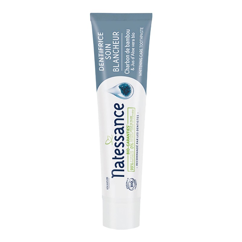 Natessance - White Care Toothpaste - Aloe Vera Organic and