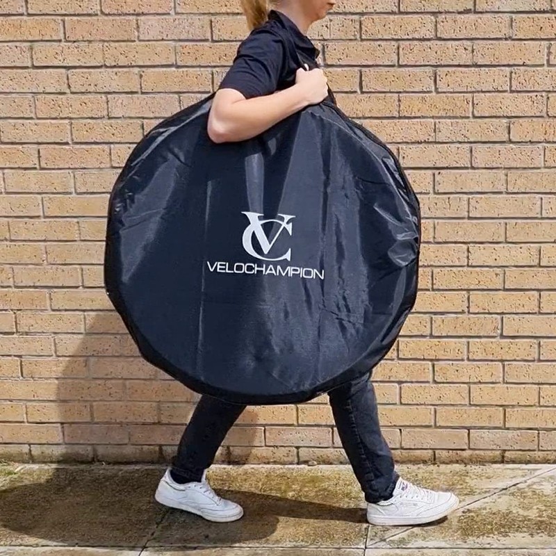 VeloChampion Waterproof Bicycle Wheel Bag with Easy Grip Handle Long