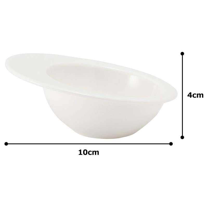 Narumi 51031-27801 Bowl, Dish, Beat White, 3.9 inches (10 cm)