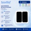 4 Electrodos Parches 5x10 Double Snap Compatible Con Compex Color