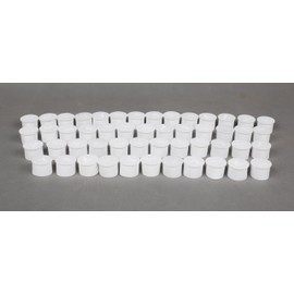 SummitLink Pool Fence Hole Plug Deck Patio Ground Cover Caps (50pcs, White)