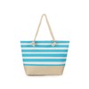 AFKOMST Canvas Shoulder Bag for Women Waterproof Beach Bag Striped
