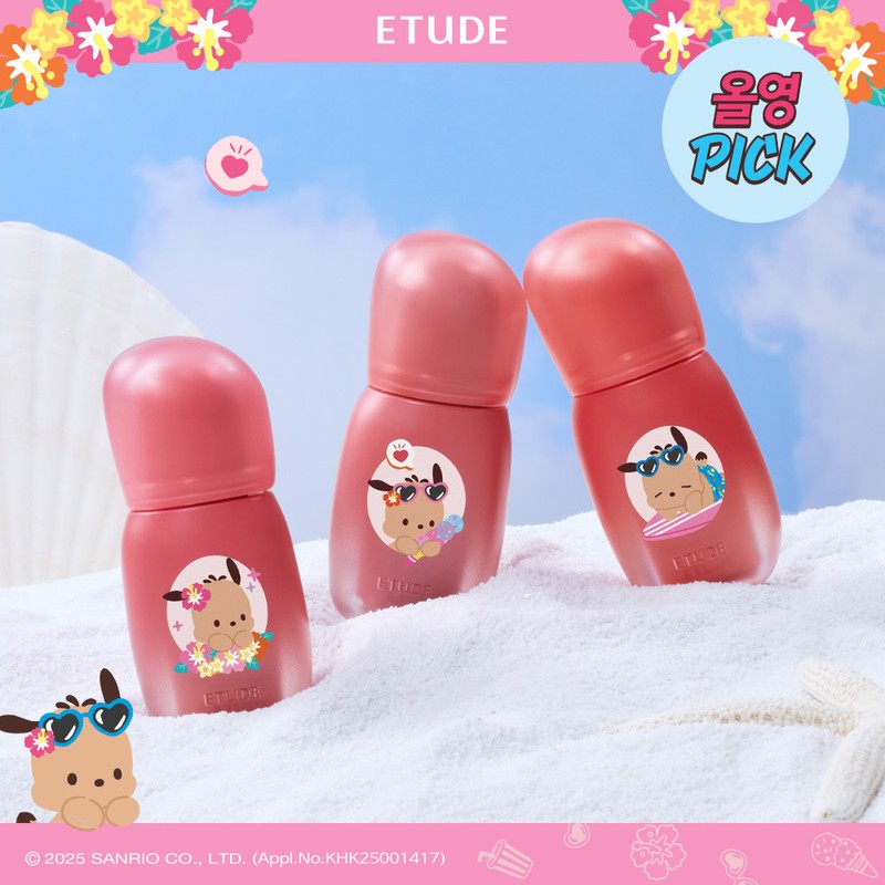 ETUDE [Tanning Pochacco] ETUDE Soft Fixing Tint (SET/SINGLE) - [SINGLE/Pochacco]