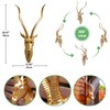 Fashionoda Large Antelope Vintage Wall Sculpture Statue - Wall Mounted