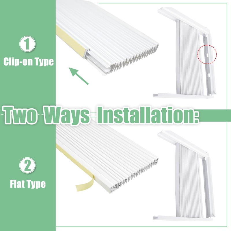 Memrita Window AC Side Panels for Window AC Units,Fits Up