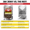 J&K Jerky Small Batch Handcrafted Beef Jerky Ghost Pepper 7oz