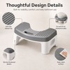 Toilet Foot Stool for Bathroom Posture – Anti-Slip Squatting Aid