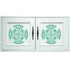 Celtic Cross Stencil - 7.5 x 7.5 cm - Reusable
