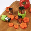 Stainless Steel Vegetable Cutter Shapes Set, Mini Cookie Mold Bread