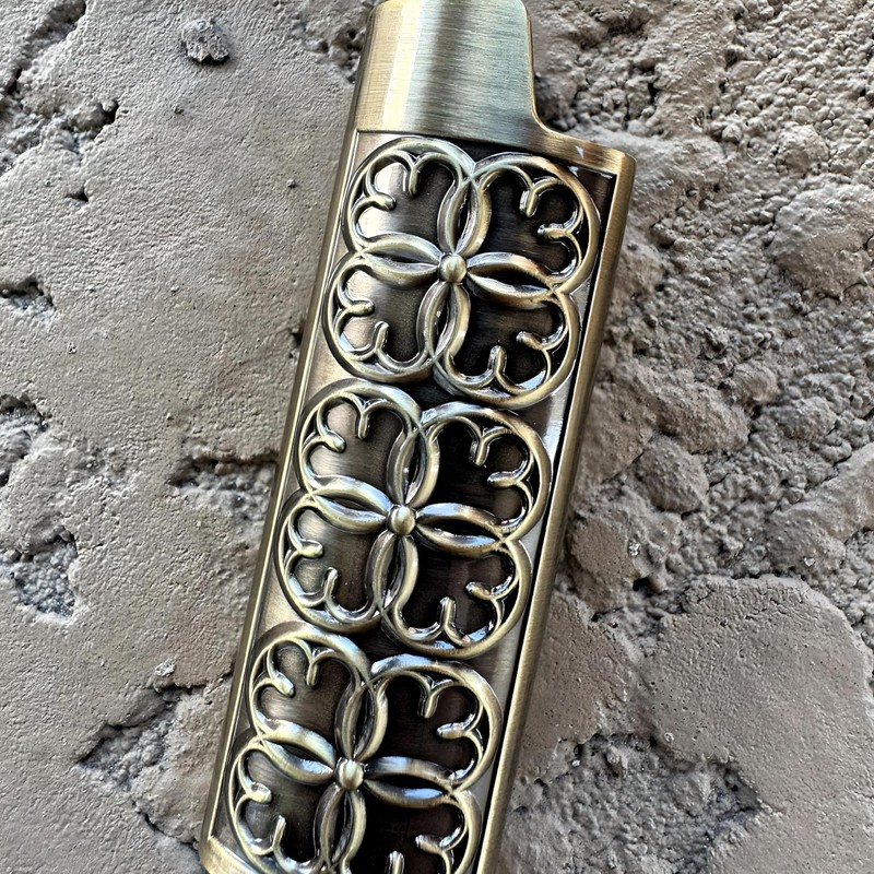 Metal Lighter Case Compatible BIC Standard J6 - Durable Lighter