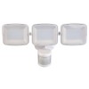 Heath Zenith HZ-5833-WH LED Activated Security 3000 Lumen Triple Lamp