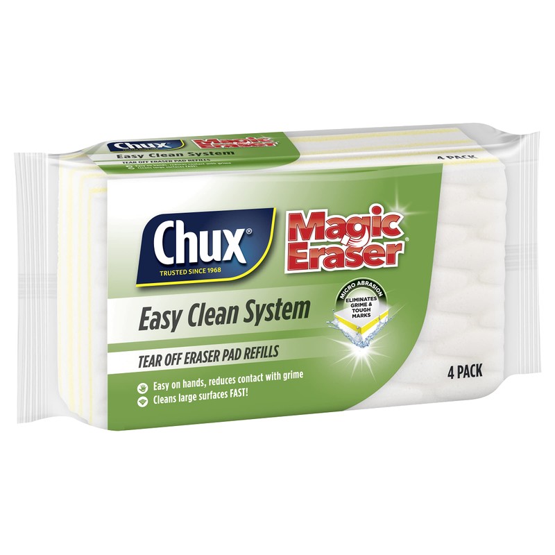 Chux Magic Eraser Easy Clean System Refill Sheets for Magic