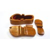 Plumeria Slipper Jewelry Puzzle Box