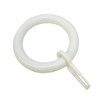 GARDINIA Curtain Rings for Curtain Rods, Diameter 28 mm, with
