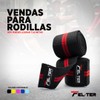 FELTER FITNESS Vendas para rodillas gym, rodilleras elásticas soporte para