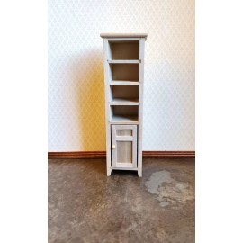 Handley Dollhouse Miniature Cabinet for Bathroom Unpainted Wood 1:12 Scale Furniture