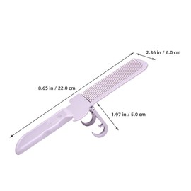 Beavorty Men Hair Comb Fine Tooth Styling Tool for Hair Types Design for Professional Salons and Home Use Effortless Trimming and Grooming