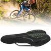 Mountain Bike Saddle Comfortable PU Leather Breathable Mountain Bike Saddle