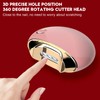 Electric Nail Clipper Safe Prevent Splatter File Function Small Automatic