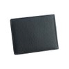 orso Bruno original Men's Wallet Black Leather RFID Men's Wallet