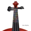 4/4 Full Size Violin Finger Guide Stickers, Fingerboard Practice Intonation