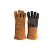 Hansa FIREPLACE & BBQ GLOVES, Heat Protective, made of Genuine