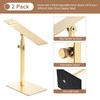 sourcing map Shoe Display Stand 2 Pack Adjustable Height Shoe