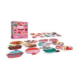 RoseArt - 12 Mini-Shaped - Cupcakes II - 500 Piece Jigsaw Puzzles for Kids and Adults