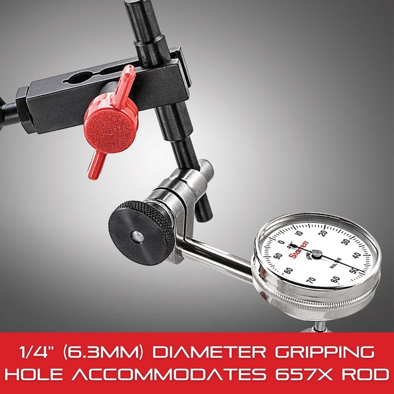 Starrett Complete Snug Assembly with Post Hole - 1/4" and