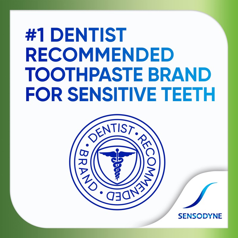 Sensodyne Fresh Mint Cavity Prevention and Sensitivity Relief Toothpaste, Sensitive