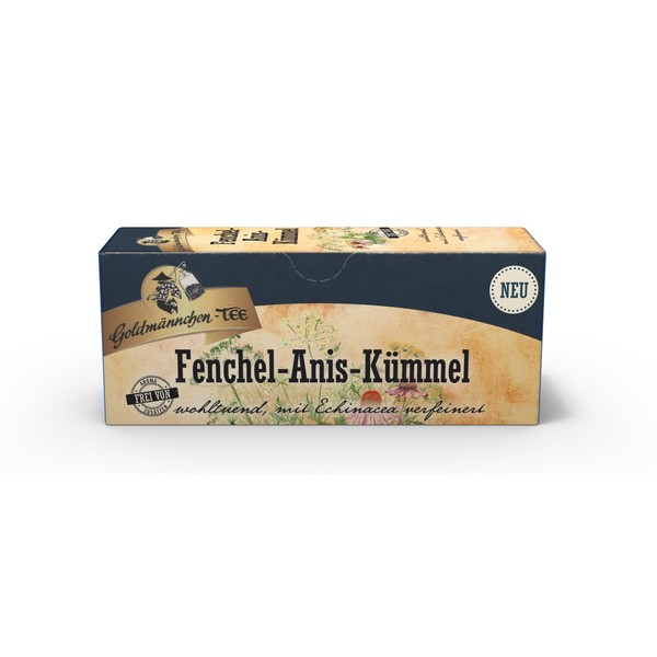 Goldmännchen-TEE Fennel Anise Cumin with Echnacea 50 g