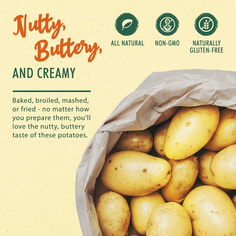 Melissa's Baby Dutch Yellow Potatoes, Fresh Baby Potatoes, Year-Round Baby