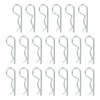 sourcing map 50 Pcs Hitch Pin Clip, 1.5mm x 28mm