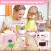 Shemira Play Kitchen Accessories, Play Kitchen Appliances Toy Set with