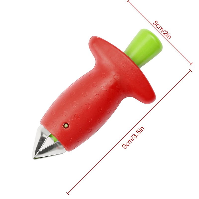 Luckious Strawberry Huller - Effortless Strawberry Stem and Leaf Remover