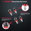 XCBOOCH 10642 4PCS Heavy Duty Suspension Ball Joints Upper and