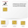 Simmotrade® M2M Multinetz SIM Card for GPS Tracker, Smart Home,