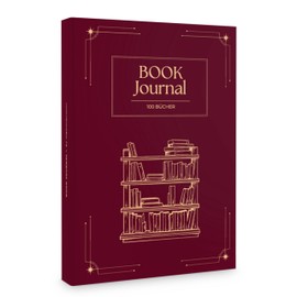 memoriecation Book Journal: Your Reading Diary with Space for 100 Books – Book Journal with Robust Hardcover DIN A5 – Reading Journal, Book Journal, Reading Gadgets, Book Journal German