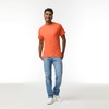 Gildan Adult Ultra Cotton T-Shirt, Style G2000, Multipack, Orange (2-Pack),